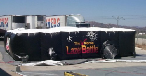 Inflatable Interactive Games lazer zone